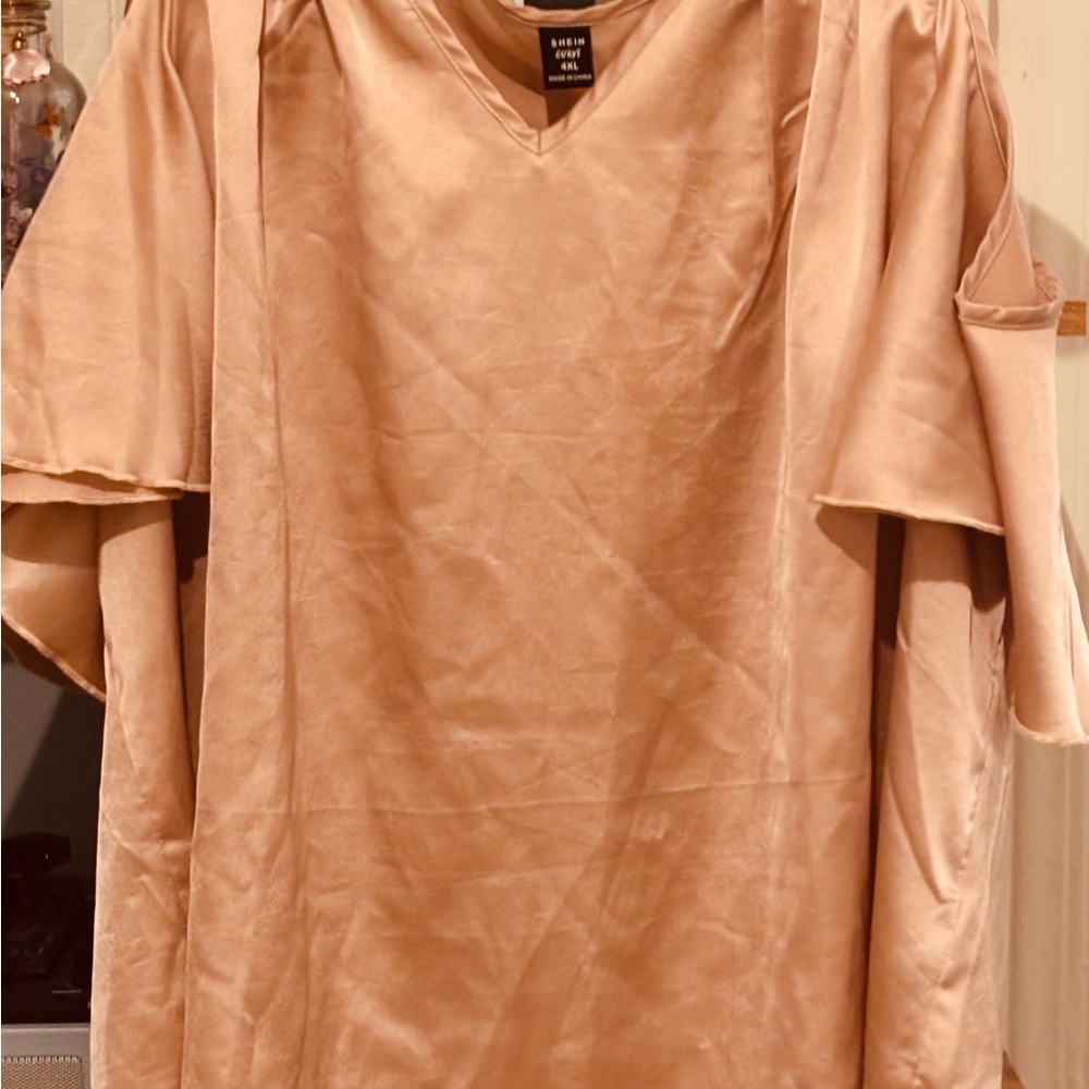 SHEIN Tan Blouse